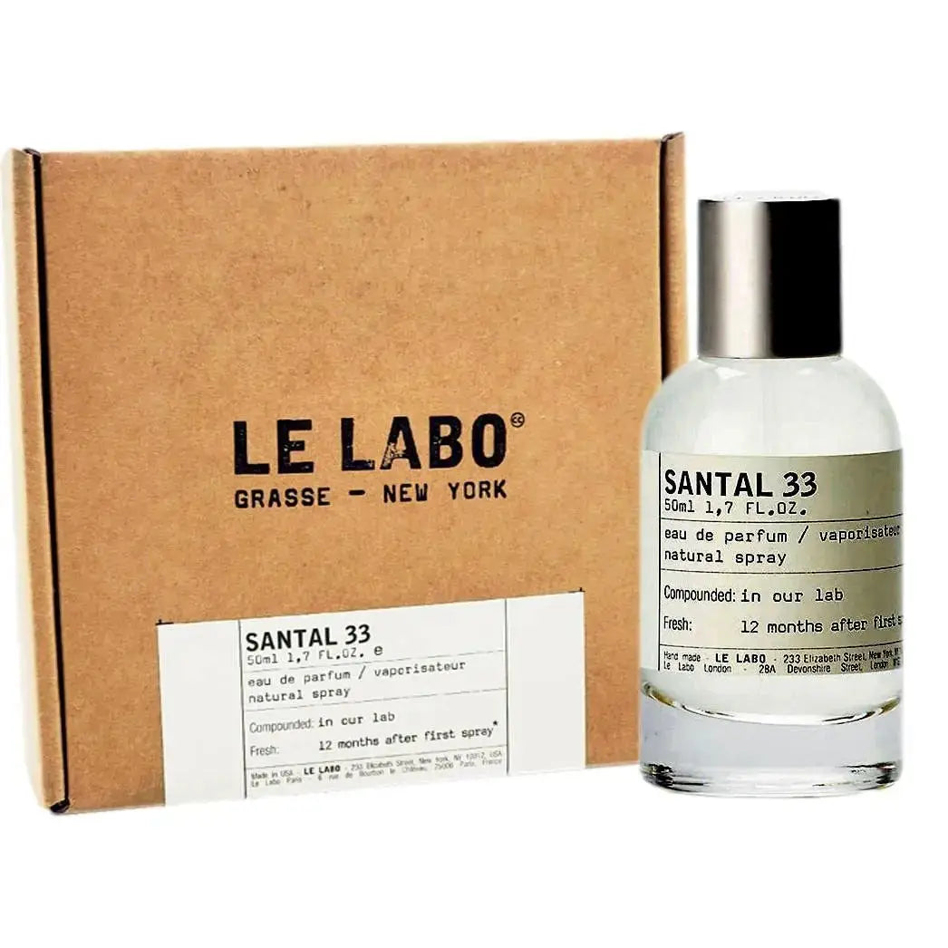 Santal 33 by Le Labo for Unisex Eau de Parfum Spray 3.4 Oz / 100 ML New With Box -  Le Labo