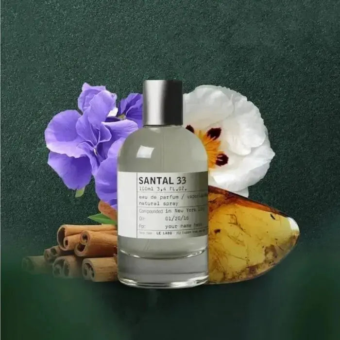 Santal 33 by Le Labo for Unisex Eau de Parfum Spray 3.4 Oz / 100 ML New With Box - Le Labo